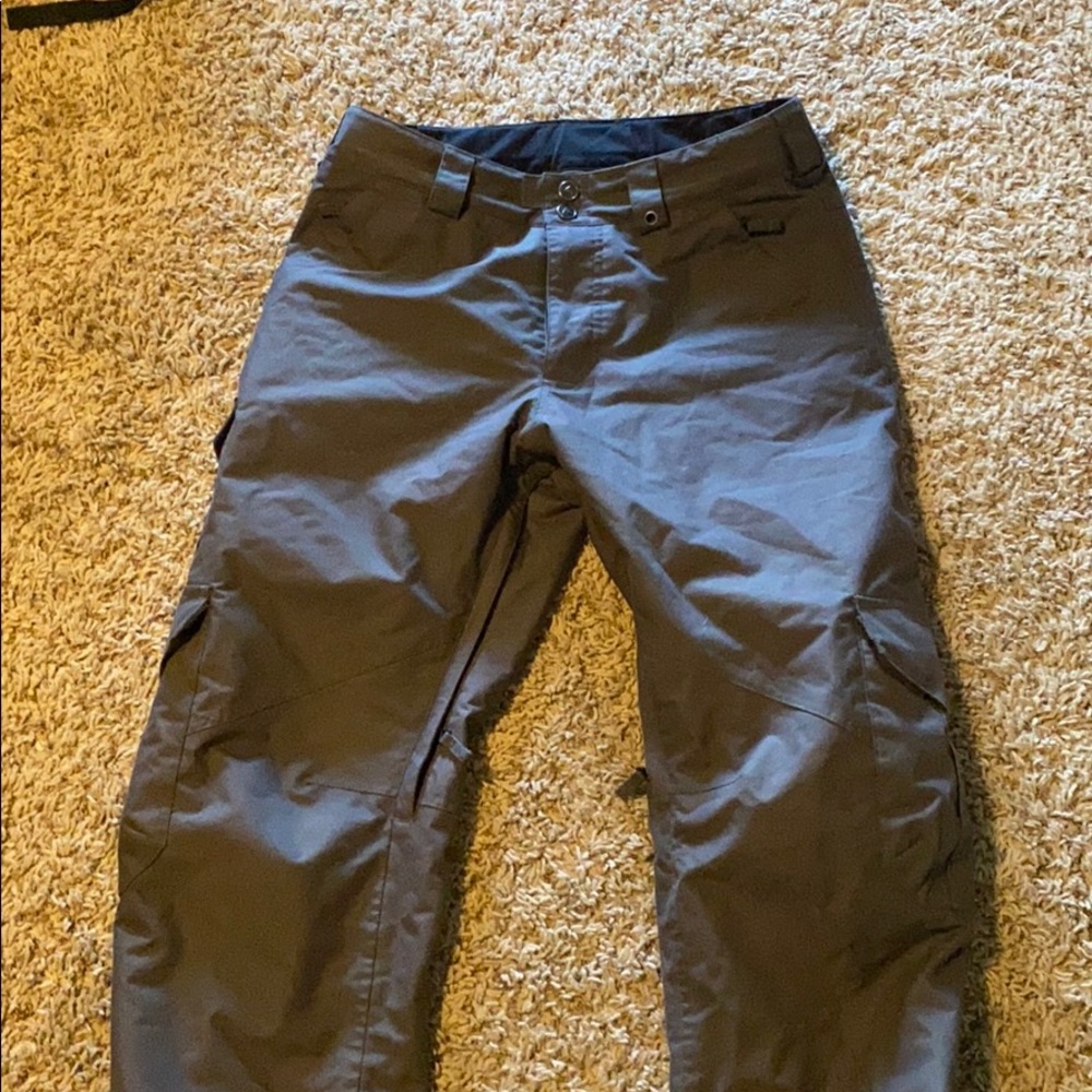 Men’s Grey Burton Snow Pants